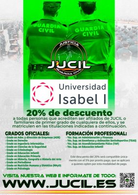 Acuerdo Jucil y UNIVERSIDAD ISABEL I,