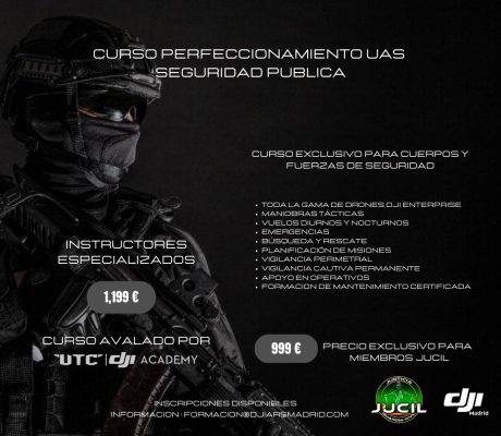 Curso perfeccionamiento UAS seguridad Pública